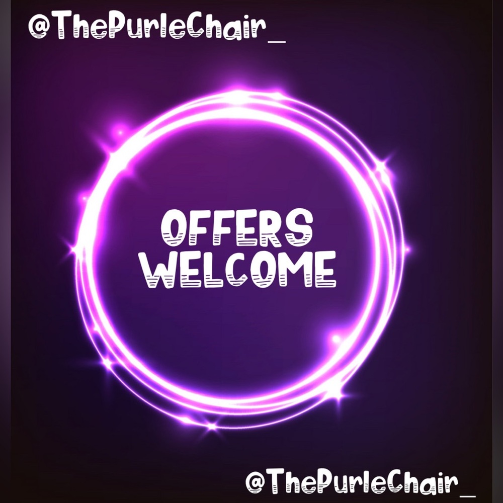 💜OFFERS WILL ALWAYS BE CONSIDERED @ThePurpleChair_💜